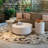 Round Outdoor Side Table , 17.7'' in. W 17.7'' in. D-86879744