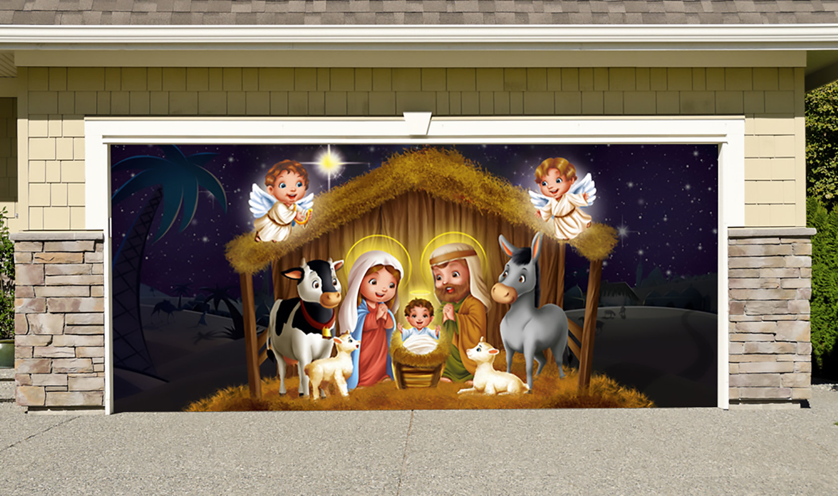 Décoration Murale Mobile Pour Chambre De Bébé / Crèche – 43x33cm