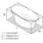 Ionian 67" x 32" Freestanding Soaking Bathtub With Void-734547071