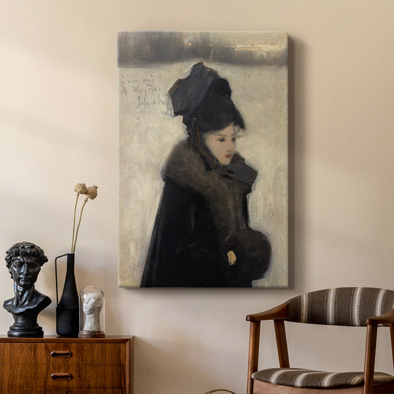Impression de portrait rétro XLI - galerie Cavas sur mesure, H 18 po x l 12 po