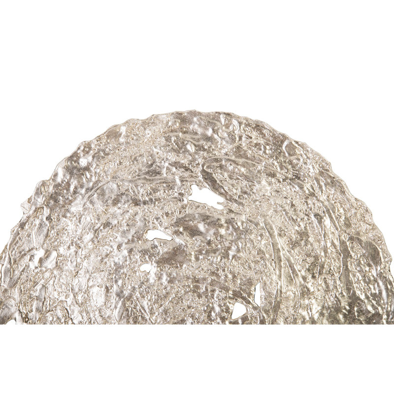 Molten Wall Décor, Silver