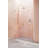Illume 47.25 in. x 78 in. Fully Frameless Wall Hinge Shower Door-90738666