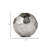 Gallatin Facetado Silver Sphere
