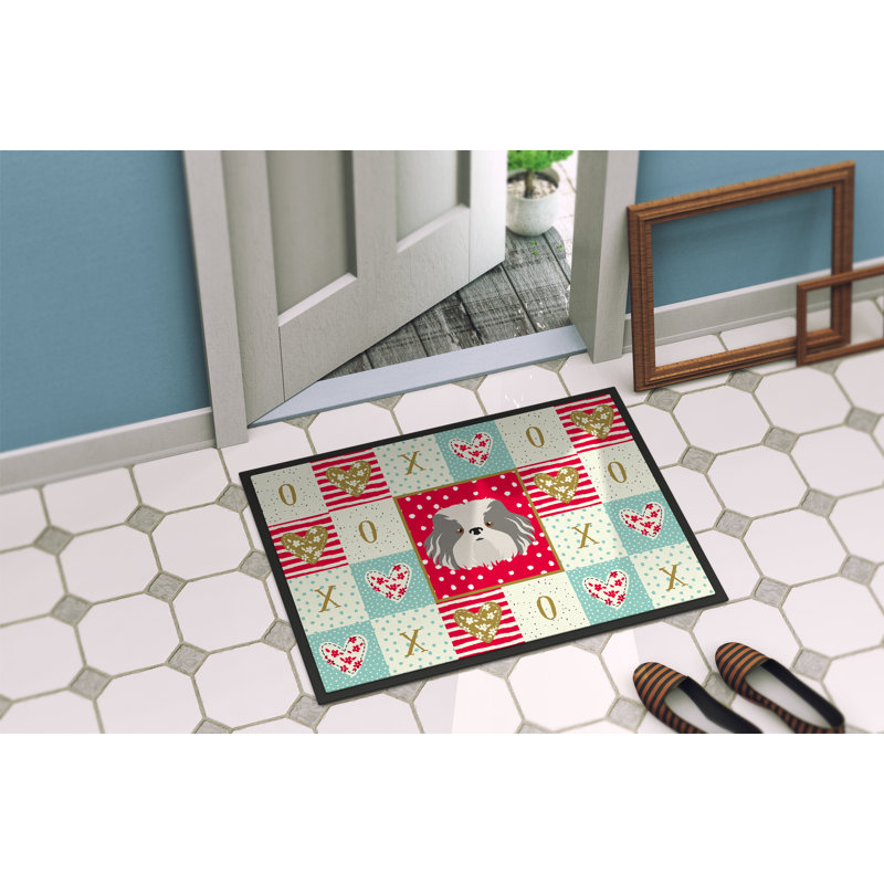Kaiya Non-Slip Valentine's Day Indoor / Outdoor Doormat