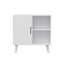 Buffet 31,5 po Latonnia, armoire de rangement de cuisine, armoire d'appoint avec pieds en bois massif