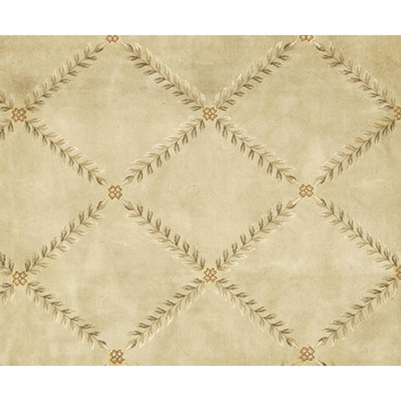Hand Knotted Area Rug in Ivory