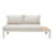 Abdullah Leeson 3Pc 100% FSC Solid Teak Outdoor Patio Seatig Set