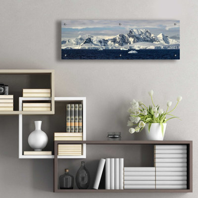 'Frigid Coastline' by Larry Malvin, Acrylic Glass Wall Art
