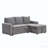 Upholstered 89'' Sofa & Chaise-99699864