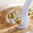 Juno White Crystal Double Handle Bathroom Sink Faucet – Elegant Brass & Crystal Design