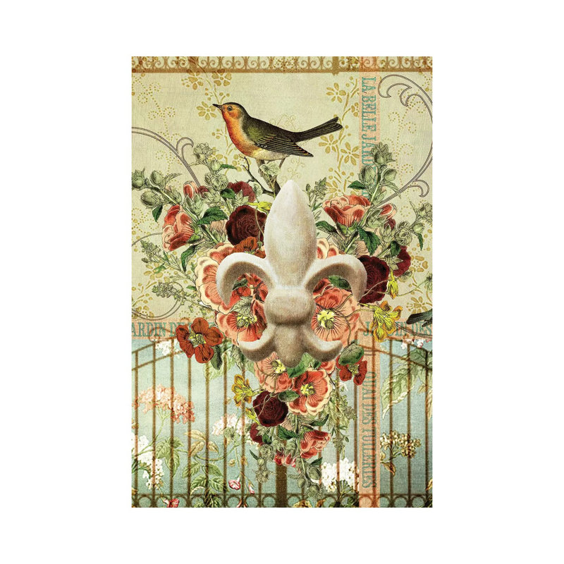 Postcards Of Paris XII by Sandy Lloyd - Wrapped Canvas Painting, 30.48 cm H x 45.72 cm W