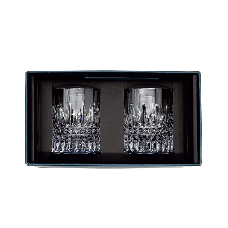 Waterford 1058313 Lismore Connoisseur Diamond Straight Sided Tumbler, 6oz, 2 PK