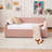 Upholstered Daybed Frame With Trundle, Sofa Bed For Bedroom Living Room Guest Room, Wood Slat Support-405372282
