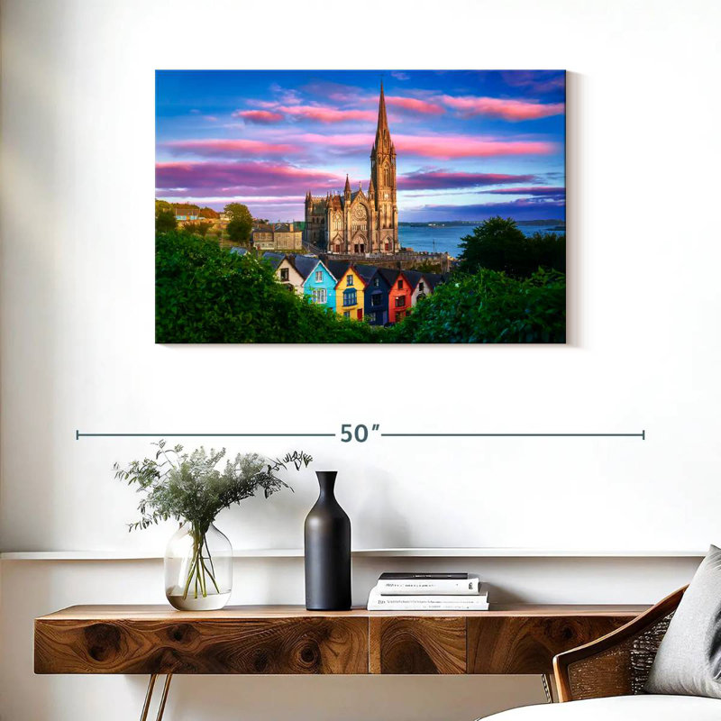 Adella Cobh Cathedral, 24" H x 36" W