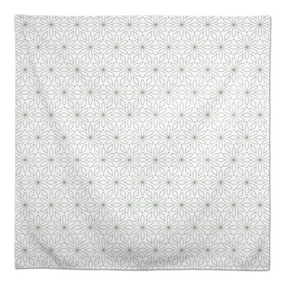 Square Geometric Polyester Tablecloth