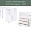 Lit mezzanine simple avec tiroirs Gumbert Kids-1584526926