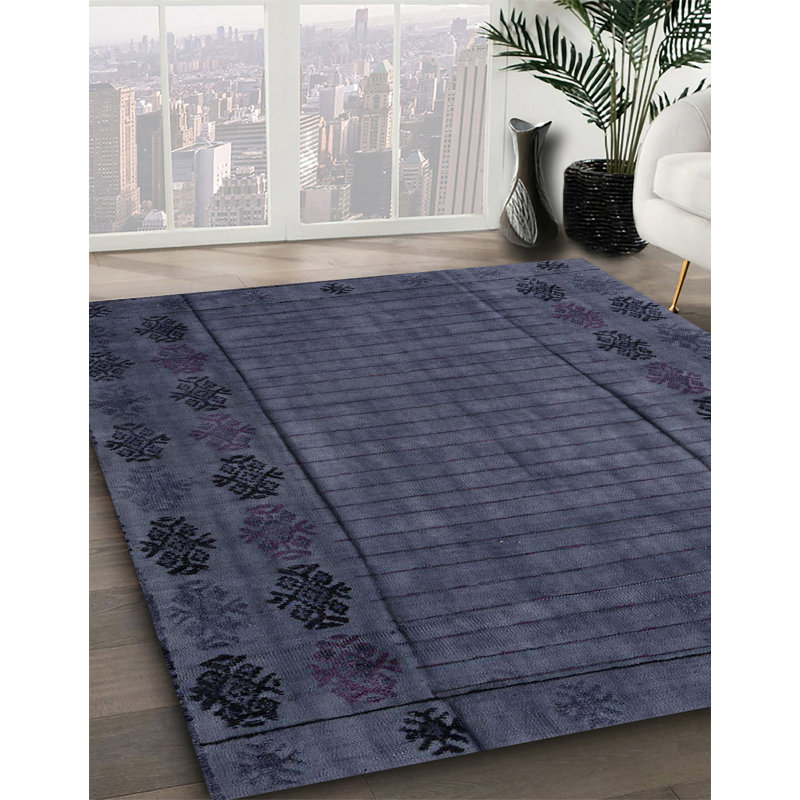 Wool Abstract Indoor Rug, Rectangle 8' x 12'