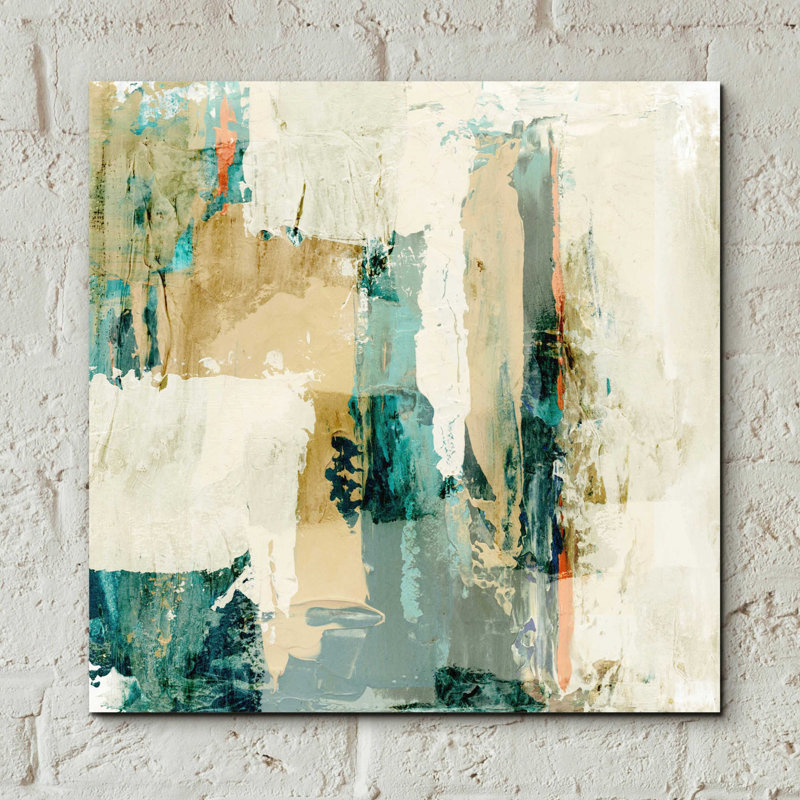 «Mottled Patina II» par Victoria Borges, H 12 po x l 12 po x P 0,13 po