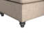 Bodnar Faux Leather Tufted Square Footstool-2108950368
