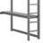 Avoca Wood Full Size Loft Bed with Built-in Wardrobe, Desk, Storage Shelves and Drawers
