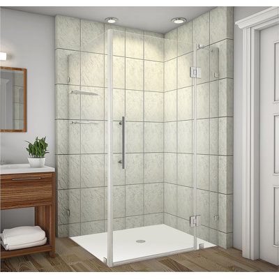 Avalux GS Hinged Semi-Frameless Shower Door