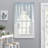 Charis Striped Cotton Blend Swag 56'' W Window Valance-2061040936