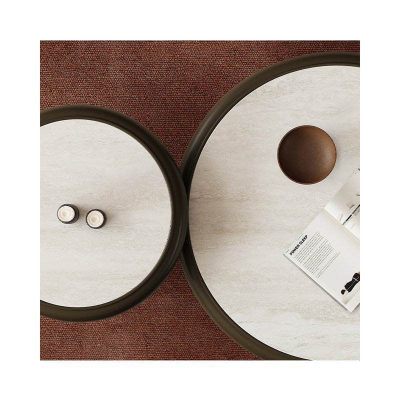 Table basse de style italien minimaliste