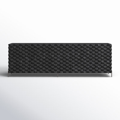 Elsa Solid Wood TV Stand for TVs up to 88"