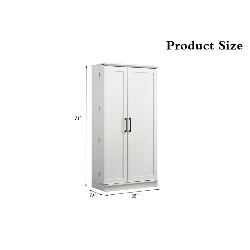 Armoire de rangement blanche