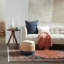 Miko Oriental Machine Made Power Loom Polypropylene Area Rug in Coral-1576195354