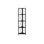 Bibliothèque, bibliothèque, étagère, d'angle, 4 niveaux, H 60 po, bureau-1887462130