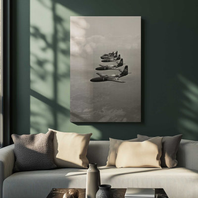 Skyline Squadron Wrapped Canvas