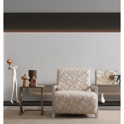Élégant fauteuil à oreilles, crème et beige clair, 29,5 x 23,6 x 34,3 pouces | Cadre 100% charme, tissu chenille 100% polyester | 32 rembourrage en mousse souple et plumes, capacité de 330 lb | Parfait pour le salon et le coin lecture