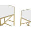 Ellenburg Glass Top Frame Nesting Tables