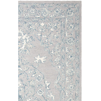 Crewellwalk Hand Tufted Wool And Cotton With Latex Oriental Rug