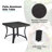Chamber 3 Pieces Outdoor/Indoor Aluminum Patio Swivel Conversation Seating Group With Sunbrella® Cushions And Side Table