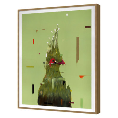 Green Bird Print by Hong, Hoa