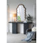 Table basse rectangulaire 35,5 x 14 x 35,5 po avec base piédestal