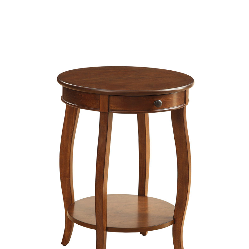 Table d'appoint Alysa, Noyer