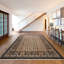 Machine Woven Wool Beige/Black/Brown Indoor Rug-55083174