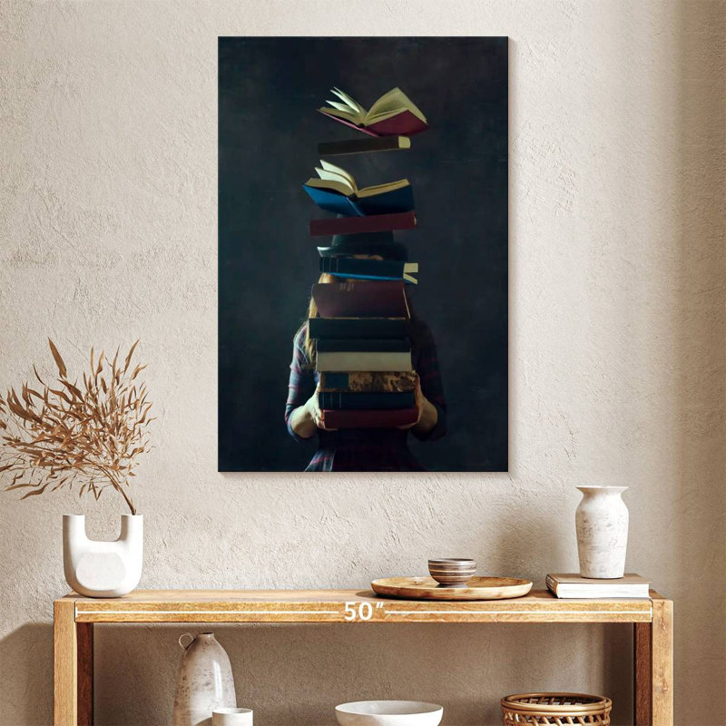 Senne Girl Reading, 30" H x 20" W