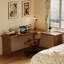 Bureau en bois massif en forme de L brun noisette-900281014-900281015