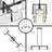41'' 3-light Oversize Linear chandelier