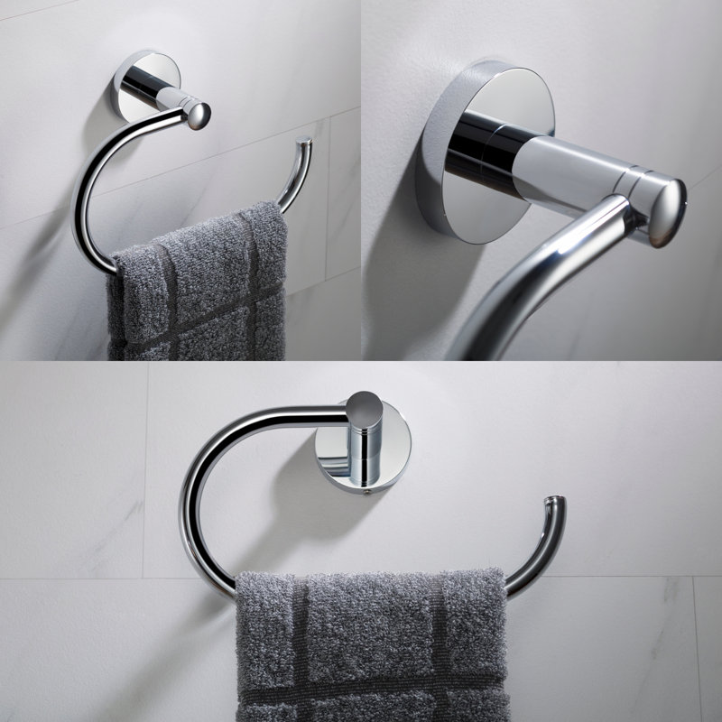 Indy 5 - Piece Bathroom Hardware Set, Chrome
