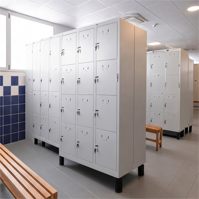 Galvanised Steel Storage System, Grey