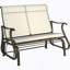 Banc oscillant d'extérieur, fauteuil pour 2 personnes