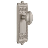 Grandeur Windsor Plate Double Dummy with Eden Prairie Door Knob