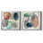 " Oblique I " 2 - Pieces-413300488-413300489