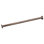 Tringle droite droite de rideau de douche