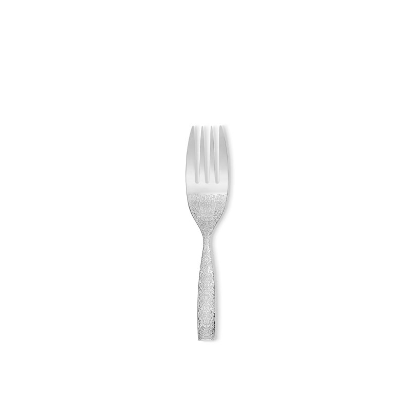 Dressed Stainless Steel Serving Fork